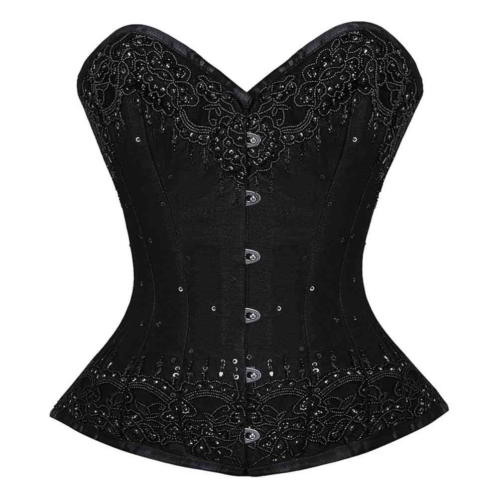 Attitude Corsets - Andariël survêtement corset - Noir